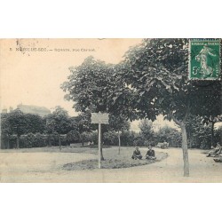 93 NOISY-LE-SEC. Animation au Square rue Carnot 1908