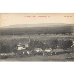 88 CHARMES. Vue panoramique sur le Village et les Usines 1922