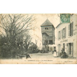 95 SANNOIS. Les Vieux Moulins et Hôtel Restaurant 1907