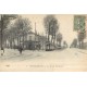 93 NOISY-LE-SEC. Café et tramways électriques Route Nationale 1924