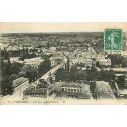 16 ANGOULÊME. Vue vers Saint-Cybard et son Pont 1911