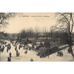 87 LIMOGES. La Musique Champ de Juillet