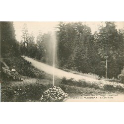 88 LA CROIX AUX MINES FRAIZE. Le Col de MANDRAY le Jet d'Eau avec personnage