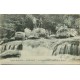 38 SASSENAGE. Les Gorges du Furon et promeneurs sur Le Pas de la Marquise 1913