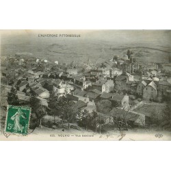 63 VOLVIC. Vue générale avec son Eglise et son Château 1908