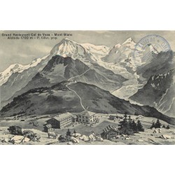 74 Saint-Gervais-les-Bains MONT BLANC. Grand Restaurant Col de Voza