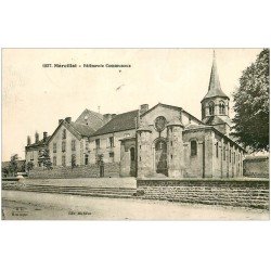 carte postale ancienne 03 MARCILLAT. Bâtiments Communaux 1936