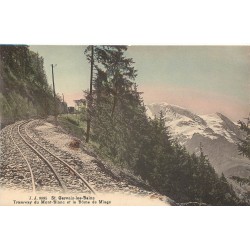 74 SAINT-GERVAIS-LES-BAINS. Tramway du Mont-Blanc et Dôme de Miage