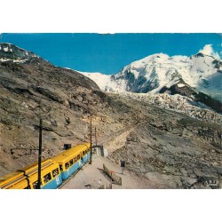 74 SAINT-GERVAIS-LES-BAINS. Le train tramway au Nid d'Aigle 1962