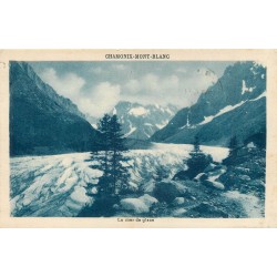 74 CHAMONIX MONT-BLANC. La Mer de Glace 1936