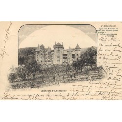 15 Vers MURAT. Château d'Anteroche 1902