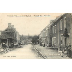 72 NEUFCHATEL-EN-SAOSNOIS. Rue Principale 1917 Tabac et Forgerons