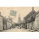 72 FILLE. Rue Principale animée 1905