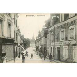 72 BONNETABLE. Hôtel du Lion d'Or Legrand Rue Nationale Charcuterie et Tabac