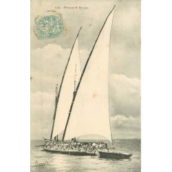 73 BARQUES DU BOURGET. Bateaux de Pêcheurs et touristes sur le Lac 1906
