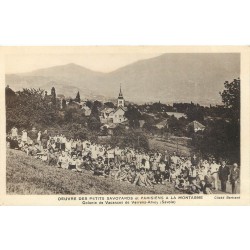 73 VERRENS ARVEY. Colonie de Vacances Oeuvre des Petits Savoyards à la Montagne 1942