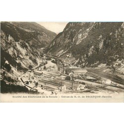 73 NOTRE-DAME DE BRIANCON. Usines Société des Electrodes de la Savoie 1932