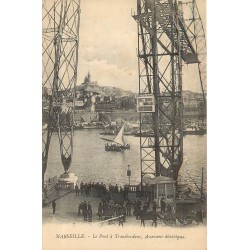 13 MARSEILLE. Le Pont à Transbordeur Ascenseur électrique