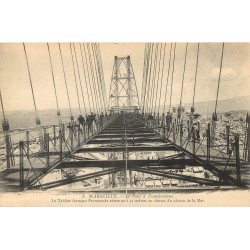 13 MARSEILLE. Le Pont à Transbordeur Tablier formant Promenade aérienne