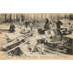 02 BOIS DU CHÂTELET. La Bertha détruite guerre 1914-18
