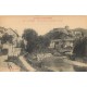 2 x cpa 65 LOURDES. Fontaine Place Marcadal et Villas, Gave et Fort