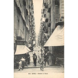 2 x cpa NAPOLI. Gradoni di Chiaia et Porta Capuana