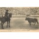 64 BAYONNE. Corrida Courses de Taureaux. Toro fonçant sur le picador