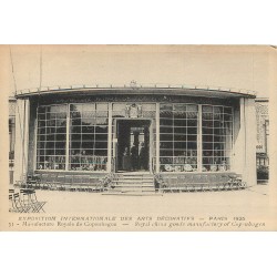 8 x cpa EXPOSITION INTERNATIONALE DES ARTS D2CORATIF PARIS 1925. Copenhague, Métiers, Mobilier, Mulhouse, Chinois.